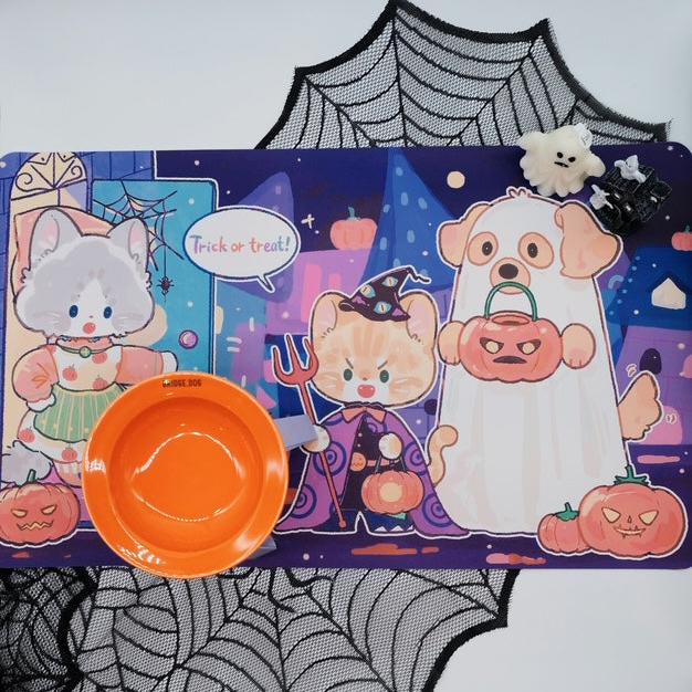 Spooky Feast Pet Mat